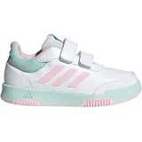 adidas Tensaur Hook and Loop Sneaker JQ2868 - cloud white/clear pink/semi flash aqua 34
