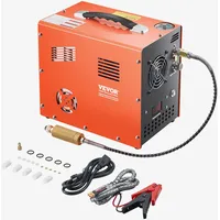 Vevor PCP-Luftkompressor, 4500 PSI/30 MPa PCP-Luftgewehrkompressor mit eingebautem Konverter