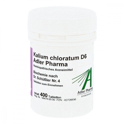 Biochemie Adler 4 Kalium chlor.D6 Adl.ph. Tabletten
