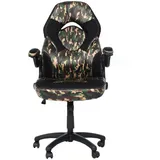 Mendler HWC-K13 Gaming-Stuhl Camouflage-schwarz