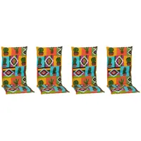 BEO Sitzauflage 118 x 46 x 8 cm bunt 4-tlg.