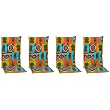 BEO Sitzauflage 118 x 46 x 8 cm bunt 4-tlg.
