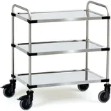 FETRA 5038 Etagenwagen Edelstahl Traglast (max.): 150kg Chrom