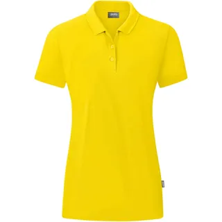 JAKO Organic Poloshirt Damen citro 48