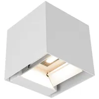 V-Tac VT-11109-W 11886 Solar-Außenwandleuchte mit Bewegungsmelder LED 9 W