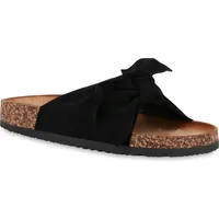 VAN HILL Damen Sandalen Pantoletten Sommer Schlappen Hausschuhe 833538,