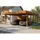 SKANHOLZ Doppelcarport Friesland 5,46 x 7,08 m nussbaum inkl. Abstellraum