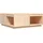 furnicato Couchtisch natur Braun Kiefer 100 x 40,5 x 101 cm