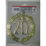 DEMMLER Geburtstagszahlen 1230-700192 70 Ø 13cm