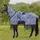 Waldhausen Fliegenausreitdecke Zebra mit Fransen 155 cm M Schwarz/Weiß