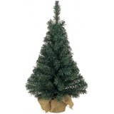 Kaemingk Mini Weihnachtsbaum im Jute Sack 90 cm