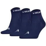 Head Socken Elements All Sport Quarter 3P blau 43-46