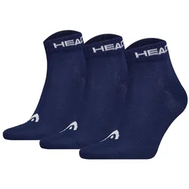 Head Socken Elements All Sport Quarter 3P blau 43-46