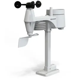 Bresser WLAN Farb-WetterCenter mit 5-in-1 Profi-Sensor V