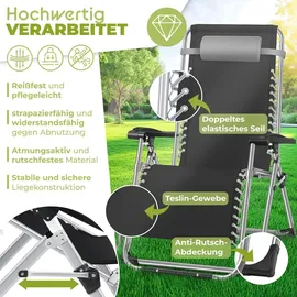 Kesser Sonnenliege 72 x 77 x 95 cm Grau