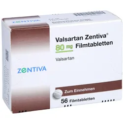 Valsartan Zentiva 80 mg Filmtabletten 56 St