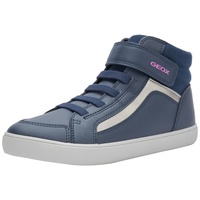 GEOX J GISLI Girl C Sneaker, Navy, 39 EU