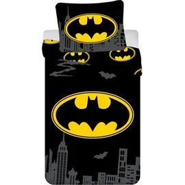 Jerry Fabrics Batman The Emblem Mehrfarbig 140 x 200 cm + 70 x 90 cm