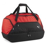 Puma teamGOAL Teambag M BC (Boot Compartment), Unisex-Erwachsene Sporttasche, PUMA Red-PUMA black