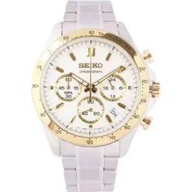 Seiko Chronograph Edelstahl 42 mm SBTR024