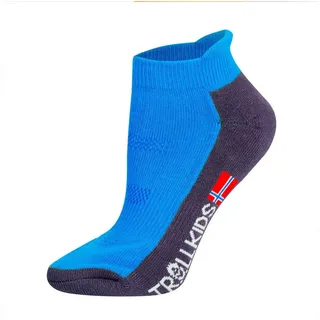 TROLLKIDS Hiking Low Cut Socks II 30, medium blue - blau