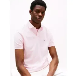 Tommy Hilfiger für Herren. MW0MW17770 Polo Essential 1985 rosa (XL), Lässig, Kurzarm, Bio-Baumwolle, Nachhaltig