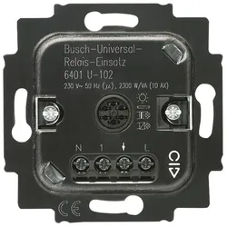 1St. Busch-Jaeger 6401 U-102 Busch-Universal-Relais-Einsatz