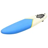 vidaXL Surfbrett 170 cm Blau und Creme
