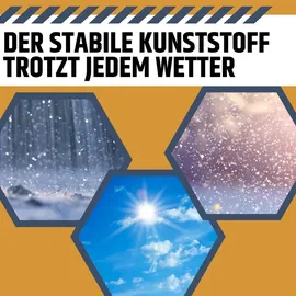 GarPet 2er Set Transportroller Rollbrett Transportrollen Rollbrett Werkstatt Pflanzen Rollbretter Transport Möbelrollen flach Pflanzenroller eckig