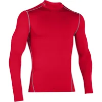 Under Armour ColdGear Mock T-Shirt rot, L