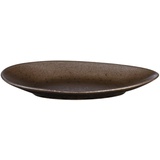 Asa Selection ASA CUBAMARO ovale Platte - marone - Länge 24,6 cm