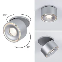 Paulmann Einbauleuchte Spircle 1x8 W rund Chrom matt