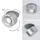 Paulmann Einbauleuchte Spircle 1x8 W rund Chrom matt