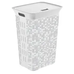 KIS CHIC STYLE Wäschebox, 60 Liter 6710000255501 , Motiv: Mosaic
