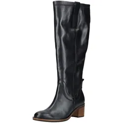 Stiefel GABOR "Gabor Stiefel Leder", Damen, Gr. 39, notte, Leder, Schuhe Stiefel
