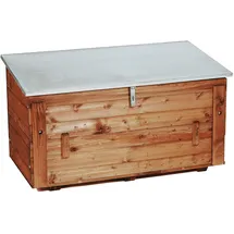 Triuso Aufbewahrungsbox Holz 1800 x 800 x 900 mm braun unmontiert