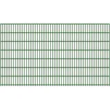 fa-bausysteme Doppelstabmattenzaun 250 x 143 cm Moos