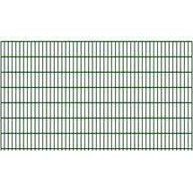 FA-Bausysteme Doppelstabmattenzaun 250 x 143 cm Moos