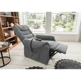 Livetastic Fernsehsessel Nino Dunkelgrau Nylon/Struktur