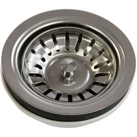 MONSTER SHOP Premium Edelstahl Einbauspüle Küchenspüle Spültisch mit Resteschale + Gratis - Silber