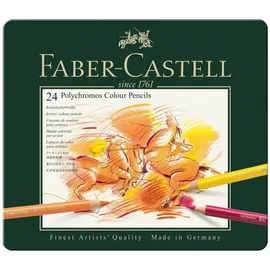 Faber-Castell Polychromos Farbstifte 24 St.