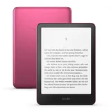 Amazon Der neue Amazon Kindle Paperwhite Signature Edition (32 GB) – Unser schnellster Kindle, mit Frontlicht mit automatischer Anpassung, kabellosem Aufladen und wochenlanger Akkulaufzeit – rosa metallic