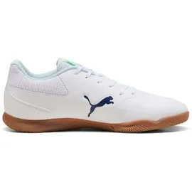 Puma Truco III Hallenfußballschuhe - PUMA white/aqua/fizzy light 45