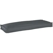 vidaXL Palettenkissen 110 x 40 x 8 cm Anthrazit 1 St.
