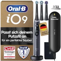 Oral-B iO Series 9 Plus Edition Black Onyx + Aufsteckbürsten 3 St.