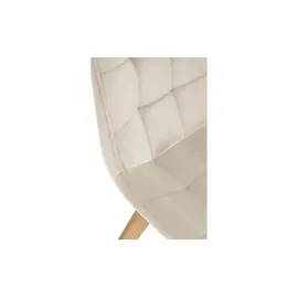 CLP 2er Set Stühle Brook Samt creme