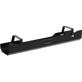 FROMM & STARCK Kabelkanal Schreibtisch 600 x 135 x 108 mm Schwarz