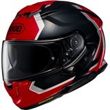 Shoei GT-Air 3 Realm Helm, schwarz-rot-silber, Größe XL