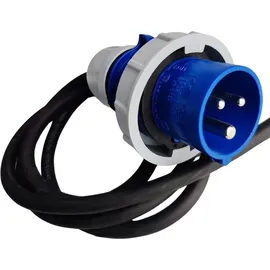 Marlanvil SpA Marlanvil CEE Camping Adapterleitung Mehrfachsteckdose 3x 16A 3P 230V mit 1,5m Kabel IP67 6.80132.1