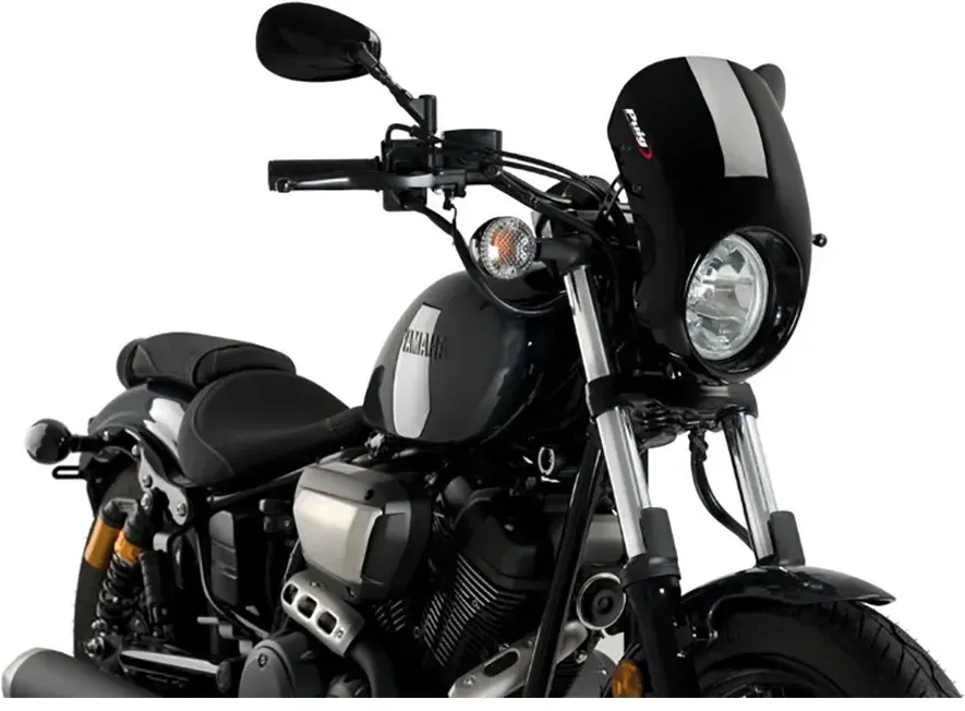 Puig Anarchy Yamaha Xv950r 2020 Scheinwerferhalterung - Black - One Size
